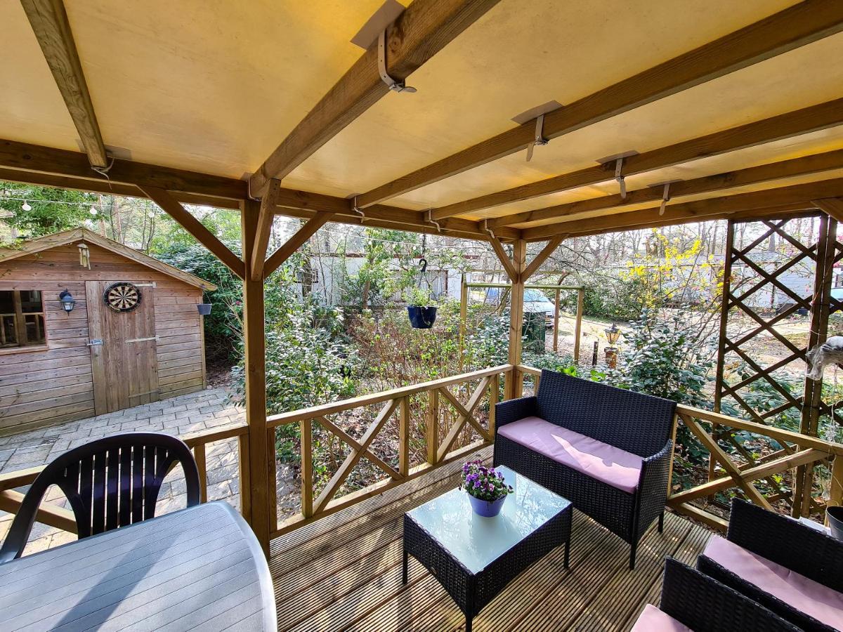 Chalet Boslust Villa IJhorst Esterno foto